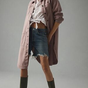 Pilcro Dusty Pink Utility Jacket